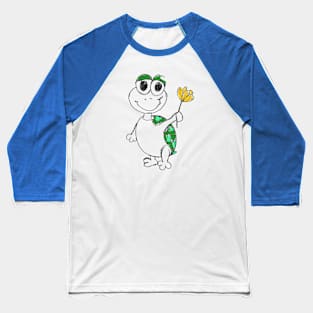 Happy Turtle Baseball T-Shirt